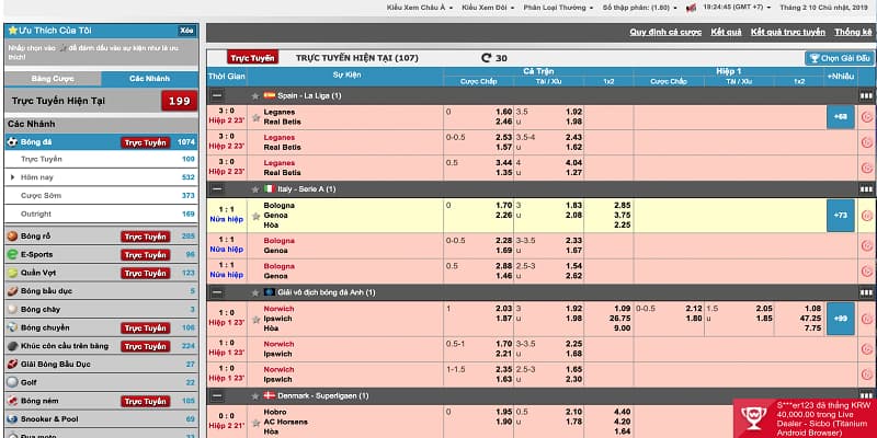 Quy tắc tính luật đánh cược tại 8XBET?